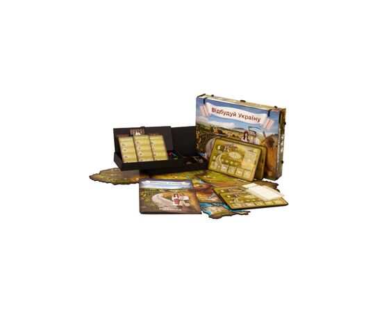 Настольная игра Гральня Отстрой Украину (Rebuild Ukraine) , украинский (MSG22REU), изображение 2 Настольная игра Гральня Отстрой Украину (Rebuild Ukraine) , украинский (MSG22REU), изображение 2