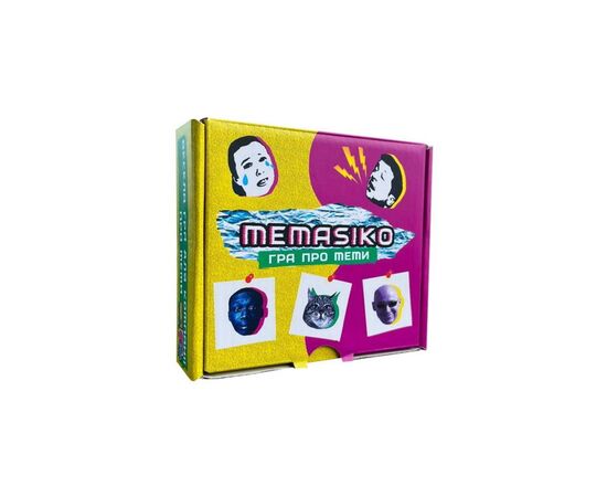 Настольная игра PLAYROOM Memasiko (игра о мемах) , украинский (ВР_ММСК)