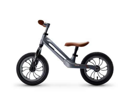 Беговел QPlay Racer с надувными колесами Grey (B-300Grey), изображение 2 Беговел QPlay Racer с надувными колесами Grey (B-300Grey), изображение 2