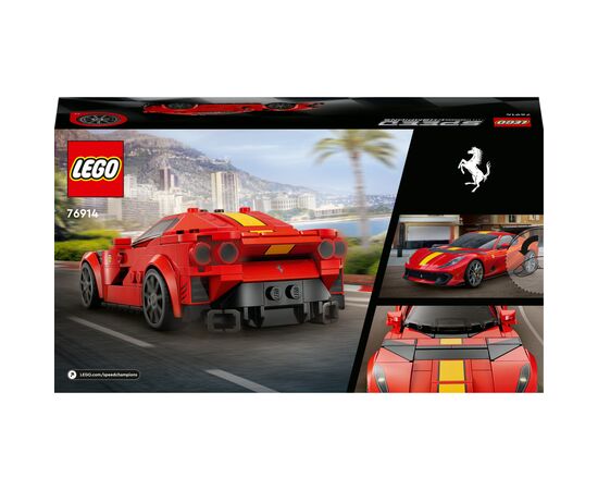 Конструктор LEGO Speed Champions Ferrari 812 Competizione 261 деталь (76914), изображение 10 Конструктор LEGO Speed Champions Ferrari 812 Competizione 261 деталь (76914), изображение 10