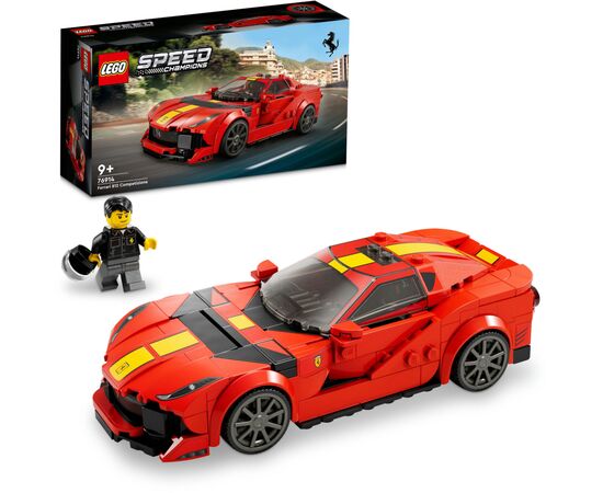 Конструктор LEGO Speed Champions Ferrari 812 Competizione 261 деталь (76914), изображение 9 Конструктор LEGO Speed Champions Ferrari 812 Competizione 261 деталь (76914), изображение 9