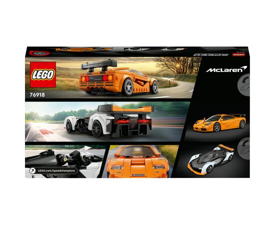 Конструктор LEGO Speed Champions McLaren Solus GT і McLaren F1 LM 581 деталь (76918), изображение 10 Конструктор LEGO Speed Champions McLaren Solus GT і McLaren F1 LM 581 деталь (76918), изображение 10