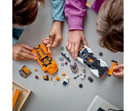 Конструктор LEGO Speed Champions McLaren Solus GT і McLaren F1 LM 581 деталь (76918), изображение 7 Конструктор LEGO Speed Champions McLaren Solus GT і McLaren F1 LM 581 деталь (76918), изображение 7