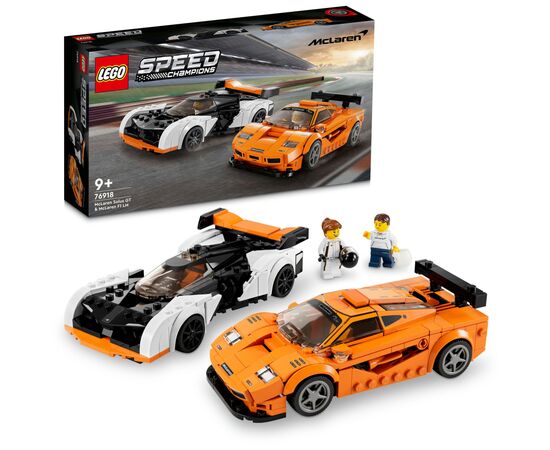 Конструктор LEGO Speed Champions McLaren Solus GT і McLaren F1 LM 581 деталь (76918), изображение 9 Конструктор LEGO Speed Champions McLaren Solus GT і McLaren F1 LM 581 деталь (76918), изображение 9