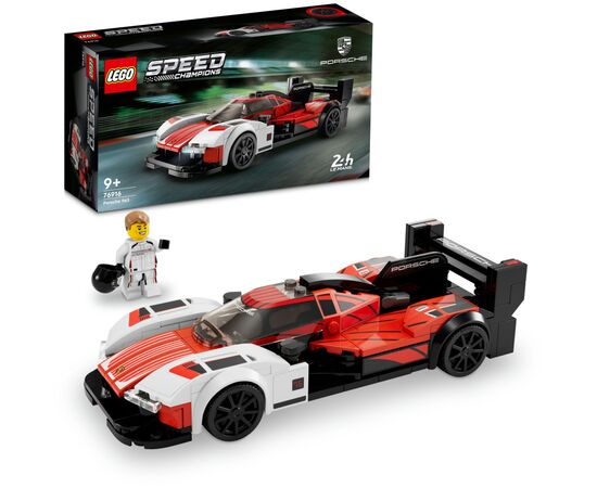 Конструктор LEGO Speed Champions Porsche 963 280 деталей (76916), изображение 9 Конструктор LEGO Speed Champions Porsche 963 280 деталей (76916), изображение 9