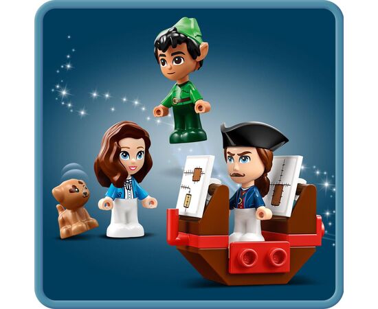 Конструктор LEGO Disney Classic Книга приключений Питера Пена и Венди 111 деталей (43220), изображение 4 Конструктор LEGO Disney Classic Книга приключений Питера Пена и Венди 111 деталей (43220), изображение 4