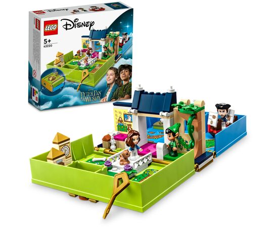 Конструктор LEGO Disney Classic Книга приключений Питера Пена и Венди 111 деталей (43220), изображение 9 Конструктор LEGO Disney Classic Книга приключений Питера Пена и Венди 111 деталей (43220), изображение 9