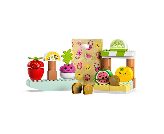 Конструктор LEGO DUPLO My First Органический рынок 40 деталей (10983), изображение 2 Конструктор LEGO DUPLO My First Органический рынок 40 деталей (10983), изображение 2