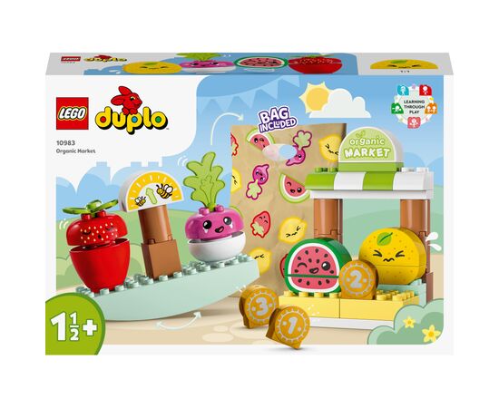 Конструктор LEGO DUPLO My First Органический рынок 40 деталей (10983)