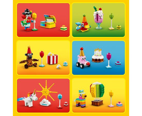 Конструктор LEGO Classic Творческая праздничная коробка 900 деталей (11029), изображение 4 Конструктор LEGO Classic Творческая праздничная коробка 900 деталей (11029), изображение 4