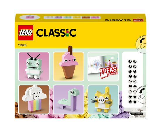 Конструктор LEGO Classic Творчі пастельні веселощі 333 деталі (11028), зображення 10 Конструктор LEGO Classic Творчі пастельні веселощі 333 деталі (11028), зображення 10