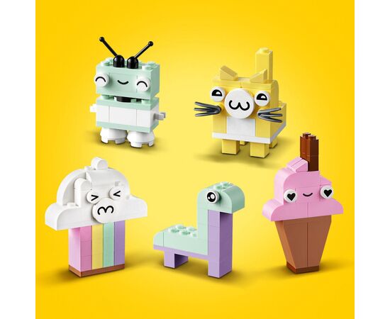 Конструктор LEGO Classic Творчі пастельні веселощі 333 деталі (11028), зображення 4 Конструктор LEGO Classic Творчі пастельні веселощі 333 деталі (11028), зображення 4