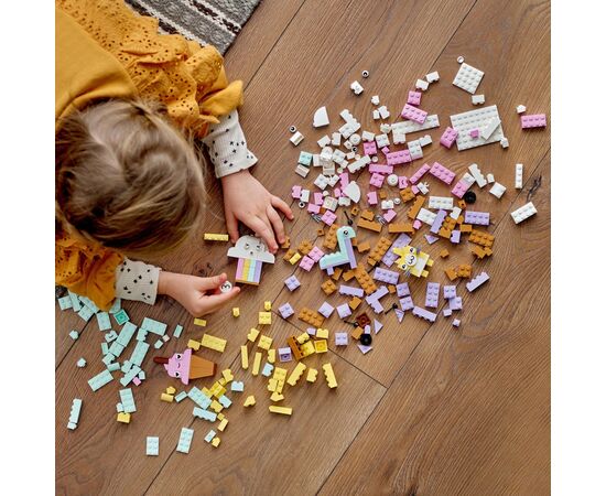 Конструктор LEGO Classic Творчі пастельні веселощі 333 деталі (11028), зображення 7 Конструктор LEGO Classic Творчі пастельні веселощі 333 деталі (11028), зображення 7