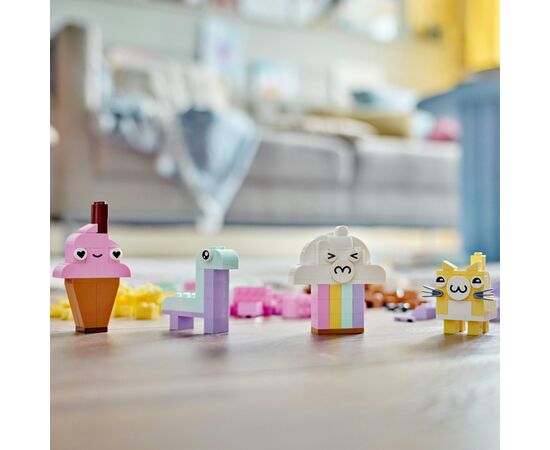 Конструктор LEGO Classic Творчі пастельні веселощі 333 деталі (11028), зображення 8 Конструктор LEGO Classic Творчі пастельні веселощі 333 деталі (11028), зображення 8