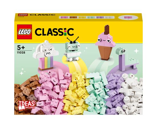 Конструктор LEGO Classic Творческое пастельное веселье 333 детали (11028)
