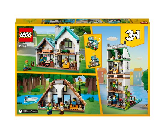 Конструктор LEGO Creator Затишний будинок 808 деталей (31139), зображення 10 Конструктор LEGO Creator Затишний будинок 808 деталей (31139), зображення 10
