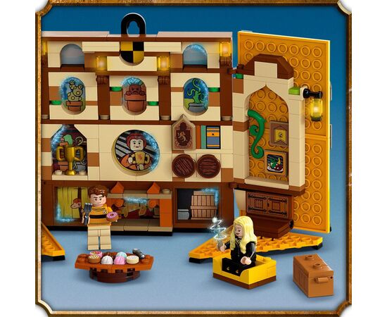 Конструктор LEGO Harry Potter Прапор гуртожитку Гафелпаф 313 деталей (76412), зображення 3 Конструктор LEGO Harry Potter Прапор гуртожитку Гафелпаф 313 деталей (76412), зображення 3
