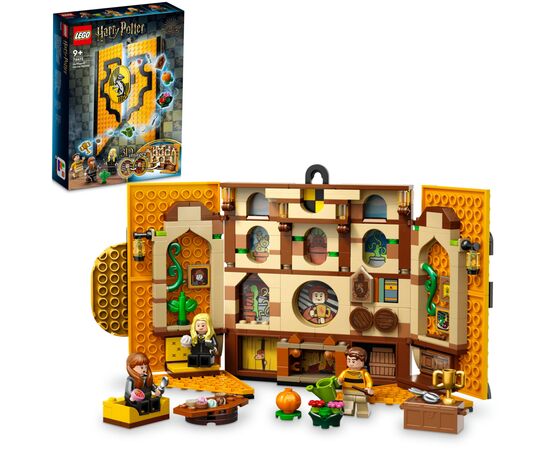 Конструктор LEGO Harry Potter Прапор гуртожитку Гафелпаф 313 деталей (76412), зображення 9 Конструктор LEGO Harry Potter Прапор гуртожитку Гафелпаф 313 деталей (76412), зображення 9