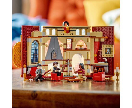 Конструктор LEGO Harry Potter Прапор гуртожитку Ґрифіндор 285 деталей (76409), зображення 8 Конструктор LEGO Harry Potter Прапор гуртожитку Ґрифіндор 285 деталей (76409), зображення 8