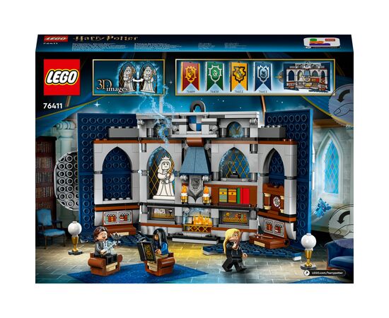 Конструктор LEGO Harry Potter Прапор гуртожитку Рейвенклов 305 деталей (76411), зображення 10 Конструктор LEGO Harry Potter Прапор гуртожитку Рейвенклов 305 деталей (76411), зображення 10