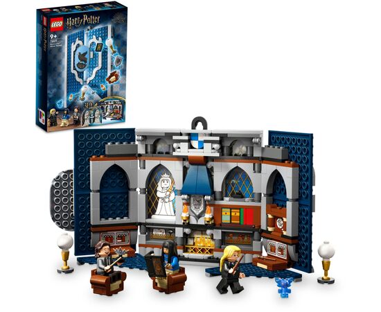 Конструктор LEGO Harry Potter Прапор гуртожитку Рейвенклов 305 деталей (76411), зображення 9 Конструктор LEGO Harry Potter Прапор гуртожитку Рейвенклов 305 деталей (76411), зображення 9