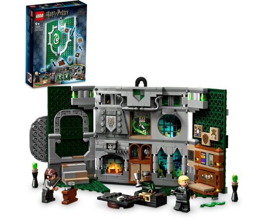 Конструктор LEGO Harry Potter Флаг общежития Слизерин 349 деталей (76410), изображение 9 Конструктор LEGO Harry Potter Флаг общежития Слизерин 349 деталей (76410), изображение 9