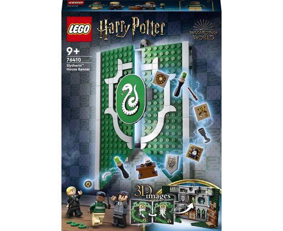 Конструктор LEGO Harry Potter Флаг общежития Слизерин 349 деталей (76410)