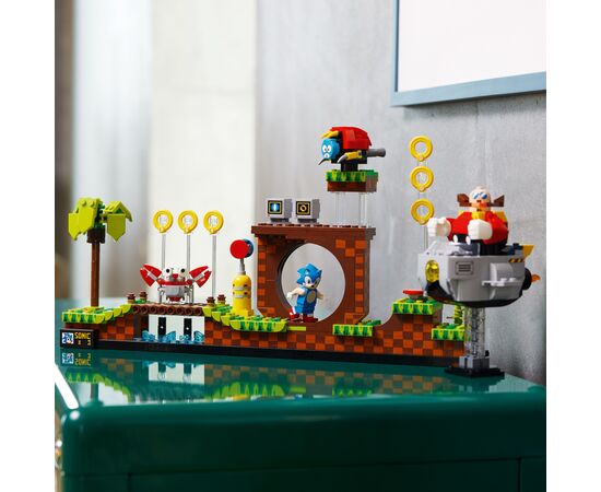 Конструктор LEGO Ideas Їжачок Сонік — Зона із зеленим пагорбом 1125 деталей (21331), зображення 5 Конструктор LEGO Ideas Їжачок Сонік — Зона із зеленим пагорбом 1125 деталей (21331), зображення 5