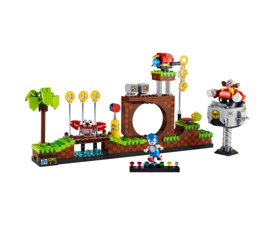 Конструктор LEGO Ideas Їжачок Сонік — Зона із зеленим пагорбом 1125 деталей (21331), зображення 9 Конструктор LEGO Ideas Їжачок Сонік — Зона із зеленим пагорбом 1125 деталей (21331), зображення 9