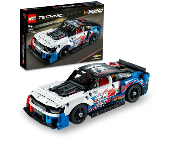 Конструктор LEGO Technic NASCAR Next Gen Chevrolet Camaro ZL1 672 детали (42153), изображение 9 Конструктор LEGO Technic NASCAR Next Gen Chevrolet Camaro ZL1 672 детали (42153), изображение 9