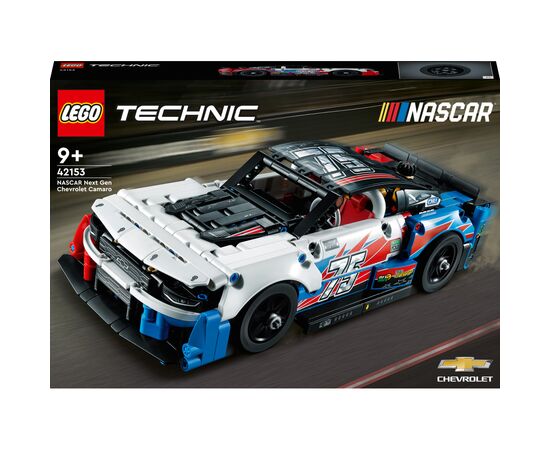Конструктор LEGO Technic NASCAR Next Gen Chevrolet Camaro ZL1 672 деталі (42153)