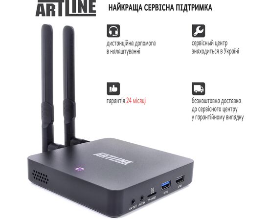 Медиаплеер Artline TvBox KM6 (KM6), изображение 9 Медиаплеер Artline TvBox KM6 (KM6), изображение 9