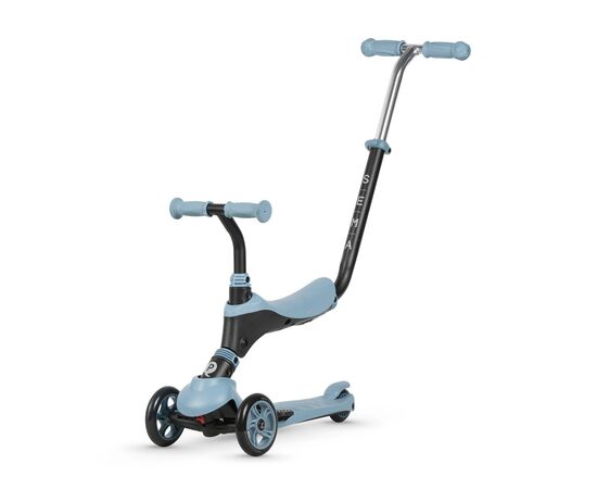 Самокат QPlay 2 в 1 Sema Blue (ST-004SemaBlue), изображение 3 Самокат QPlay 2 в 1 Sema Blue (ST-004SemaBlue), изображение 3