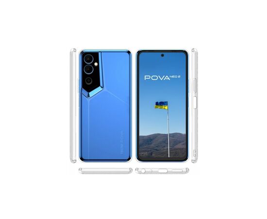 Чехол для моб. телефона BeCover Tecno POVA Neo 2 (LG6n) Transparancy (708664), изображение 2