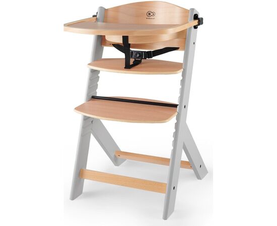 Стульчик для кормления Kinderkraft Enock Gray Wood (5902533915095), изображение 2