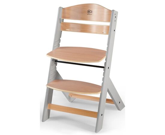 Стульчик для кормления Kinderkraft Enock Gray Wood (5902533915095), изображение 4