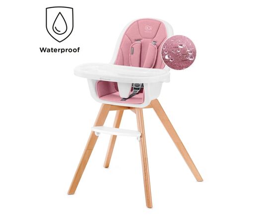 Стілець для годування Kinderkraft Tixi Pink (5902533912285), зображення 8 Стілець для годування Kinderkraft Tixi Pink (5902533912285), зображення 8