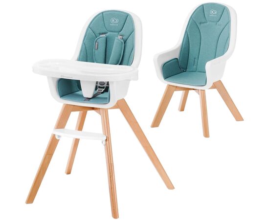 Стульчик для кормления Kinderkraft Tixi Turquoise (5902533912292)