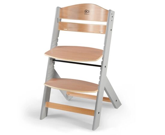 Стульчик для кормления Kinderkraft Enock Gray Wood с подушкой (5902533917259), изображение 3