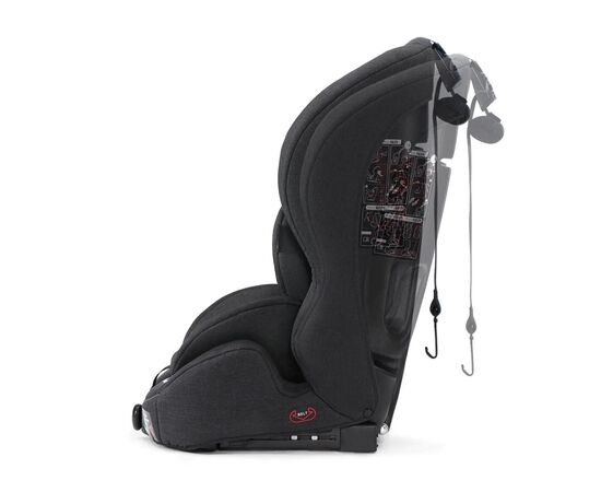 Автокресло Kinderkraft Safety Fix Black (KKFSAFEBLK0000) (5902533909636), изображение 4