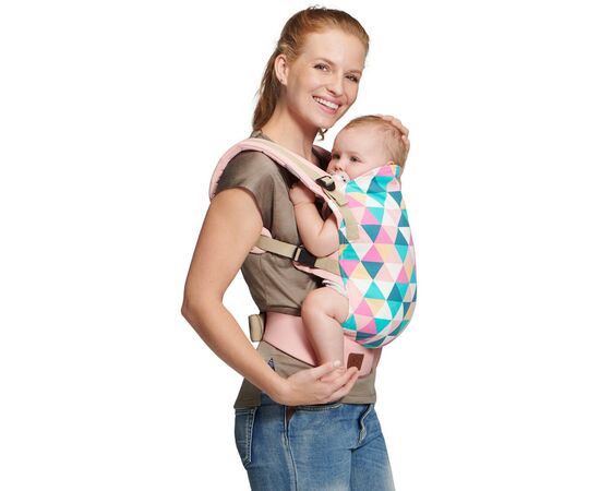 Рюкзак-переноска Kinderkraft Nino Pink (5902533909209), изображение 5 Рюкзак-переноска Kinderkraft Nino Pink (5902533909209), изображение 5