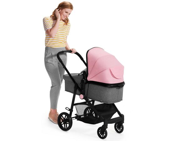 Коляска Kinderkraft 3 в 1 Juli Pink (KKWJULIPNK3000) (5902533911745), изображение 10 Коляска Kinderkraft 3 в 1 Juli Pink (KKWJULIPNK3000) (5902533911745), изображение 10