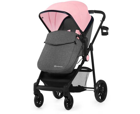Коляска Kinderkraft 3 в 1 Juli Pink (KKWJULIPNK3000) (5902533911745)