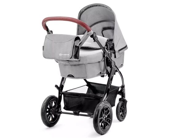 Коляска Kinderkraft 3 в 1 Moov Gray (KKWMOOVGRY00NC) (5902533906949), изображение 2