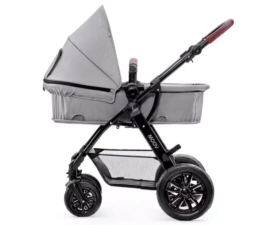 Коляска Kinderkraft 3 в 1 Moov Gray (KKWMOOVGRY00NC) (5902533906949), изображение 3