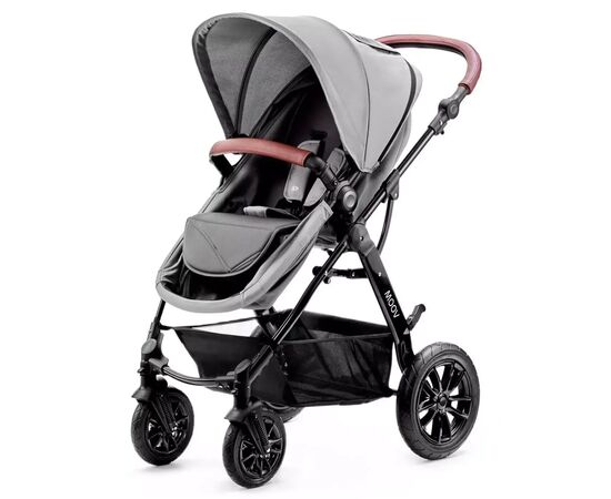 Коляска Kinderkraft 3 в 1 Moov Gray (KKWMOOVGRY00NC) (5902533906949), изображение 4