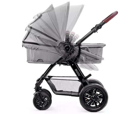 Коляска Kinderkraft 3 в 1 Moov Gray (KKWMOOVGRY00NC) (5902533906949), изображение 6