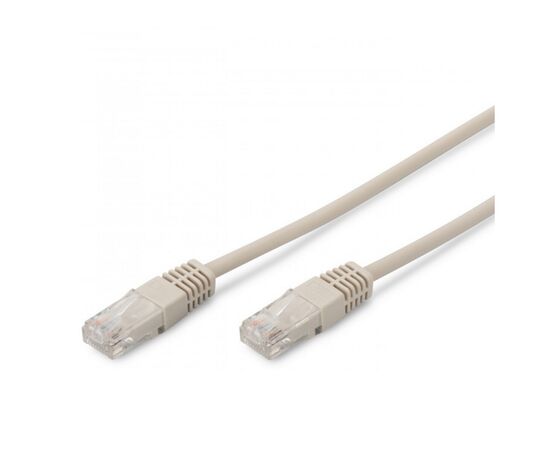 Патч-корд 10м, UTP, cat.5e, CU, 24AWG, grey Kingda (KD-PAUT31000GY)