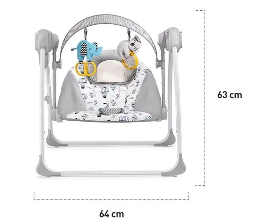 Кресло-качалка Kinderkraft Flo Pink (5902533909056), изображение 5