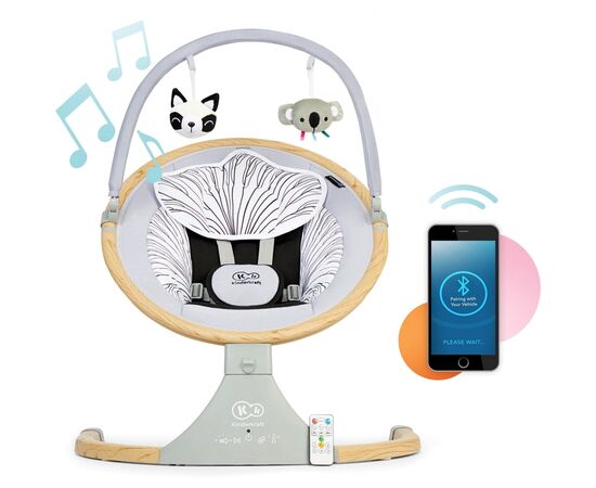 Крісло-гойдалка Kinderkraft Lumi Wooden (5902533915675), зображення 5 Крісло-гойдалка Kinderkraft Lumi Wooden (5902533915675), зображення 5